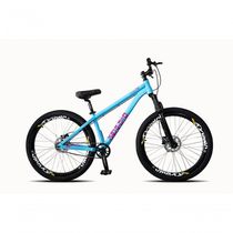 Bicicleta Vikingx Aro 26 Tuff 38 Single Aro Vmax Azul/ads Rosa