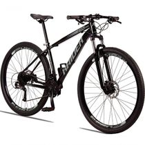 Bicicleta 29 Raider Z3X Pro 27V Câmbio Traseiro Preto+Cinza