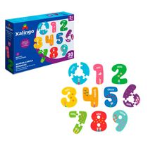 Jogo Infantil Quebra Cabeça Números Brinquedo Montessori