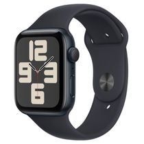 Apple Watch SE (GPS 44 mm) Caixa Meia-noite de Alumínio Pulseira Esportiva Meia-noite