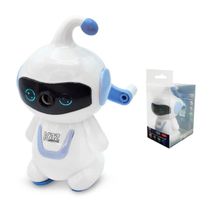 Apontador Manual De Mesa Cyber Robozinho AZUL - KZ248 - Kaz