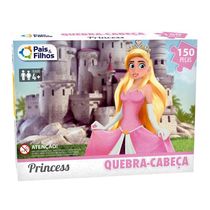 Quebra-Cabeça Princess 150 Peças - Pais e Filhos