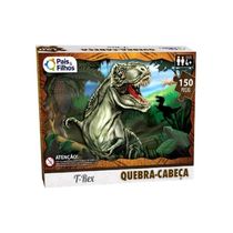 Quebra-Cabeça 150 Peças T-Rex - Pais e Filhos