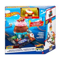 Pista Hot Wheels City - Conjunto Sorveteria - Mattel HTN77