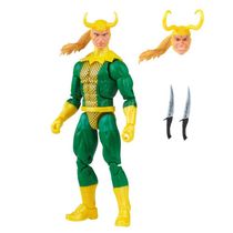 Boneco Marvel Legends Retrô Loki - Hasbro