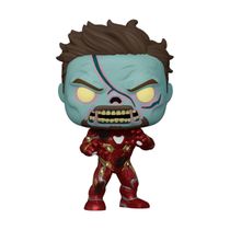 Boneco Zombie Iron Man 944 What If...? - Funko Pop!