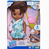 Boneca Baby Alive Dia de Cuidar da Bella Negra 3+ Hasbro