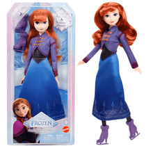 Boneca Disney Anna Patinação no Gelo Frozen 3+ Mattel