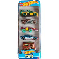 Hot Wheels Pacote 5 Carros City - Mattel