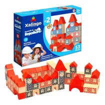 Casinhas Montar Didático Brincando Engenheiro 53pç Xalingo