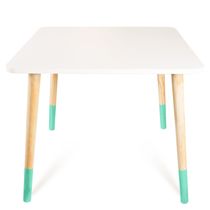 Mesa Mesinha Verde Claro Infantil de Madeira MDF