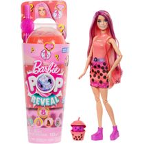 Boneca Barbie Pop Reveal Chá de Bolhas 8 Surpresas - Mochi de Manga (rosa) Htj22