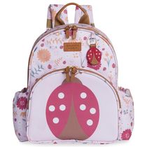 Mochila de Passeio MasterBag Joaninha Rosa