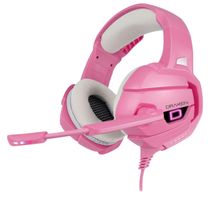 Headset Gamer Draxen Rosa - Dn103