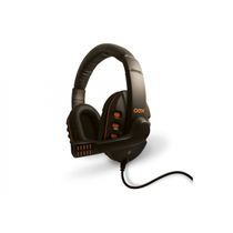 Headset Gamer Action OEX Preto/Laranja