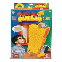 Jogo Torre de Queijo 3 Em 1 Polibrinq - PB516