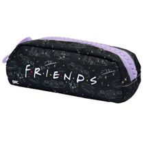 ESTOJO ZÍPER TRATOR FRIENDS PRETO 4797DAC