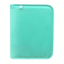 CADERNO ARGOLADO UNIVERSITÁRIO BREEZE VERDE C/ ZÍPER 5012DAC