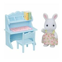 Sylvanian Families - Conjunto Escrivaninha Menina Coelho Neve - Epoch