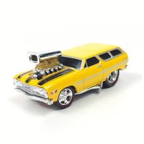 Miniatura Carro Chevrolet Chevelle Wagon 1965 1/64 Maisto 15570