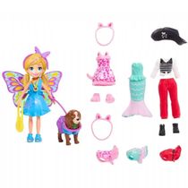 Polly Pocket Kit Cachorro Fantasias Combinadas Mattel GDM15