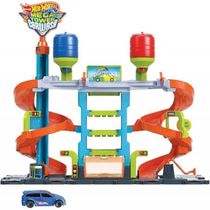 Pista Hot Wheels City Lava-Rápido Mega Tower - Mattel HDP05