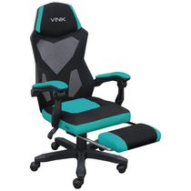 Cadeira Gamer Rocket Preta Com Verde Cgr10Pvd