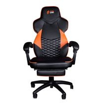 Cadeira Gamer Gc301 - 180Kg Preto/Laranja