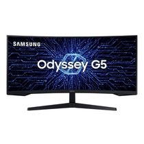 Monitor Gamer Curvo Samsung Odyssey G5 34", 165 Hz, 1ms, Freesync, Hdr10 - Lc34g55twwlmzd