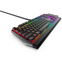 Teclado Gamer Mecânico Alienware - Low Profile - RGB - AW510K - Preto