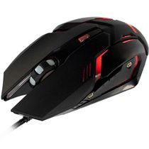 Mouse Gamer USB Arbor 2400 Dpi Led Vermelho Mymax