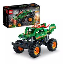 Lego Technic 2 Em 1 Monster Jam Dragon Com Pull Back 42149