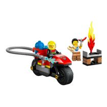 Lego City Moto dos Bombeiros 57 Peças - 60410