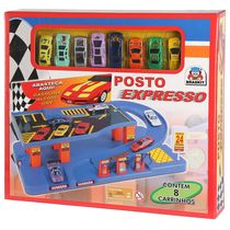 Posto Expresso Com carrinho 750-4 - Braskit