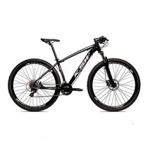 Bicicleta Aro 29 Ksw 21 Marchas Freios A Disco E Trava - Preto-prata - 17"