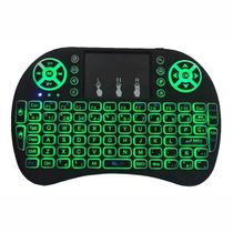 Mini Teclado Mouse Touchpad Wireless Iluminado Sem Fio  Usb Ecooda MS-8029