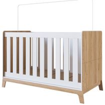 Berço Mini Cama 3 Em 1 Fm001 Itapua Branco Comm Itapua Branco