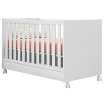 Berço Mini Cama Americano Branco Qmovi