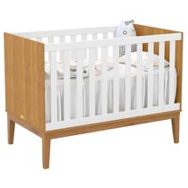 Berço Americano Unique Freijó Branco Soft Eco Wood - Matic