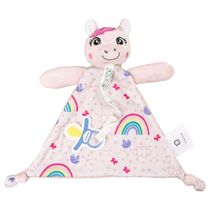 Naninha com Prendedor de Chupeta Rosa / Ponei - Pimpolho