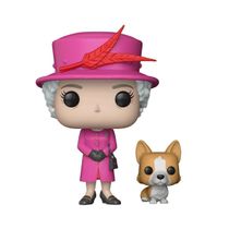 Funko Pop Royals Family 01 Queen Elizabeth II w/ Dog