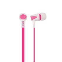 Fone De Ouvido Intra Auricular Com Microfone Oex Colorhit Fn203 - Rosa E Branco