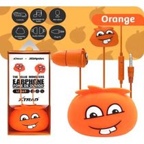 Fone de Ouvido Animado P/ Crianças Jellie Monsters Com Fio 1.2M Laranja Xtrad