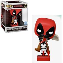 Funko Pop Deadpool 99 Sheriff Deadpool Riding Horsey Limited