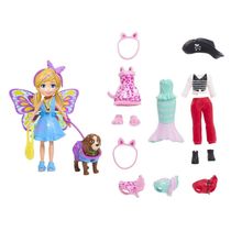 Polly Pocket Kit Cachorro Fantasias - Mattel