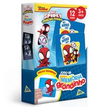 Jogo da Memória Spidey Amazing Friends Grandinho - Toyster