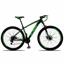 Bicicleta Aro 29 Ksw 21 Marchas Freio Hidráulico Verde 17