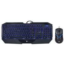 Kit Teclado E Mouse Usb Gamer Hp Gk1100 Com Led