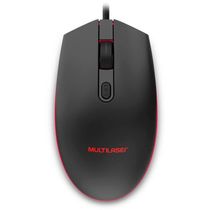 Mouse Gamer 2400Dpi Usb Iluminação Led 7 Cores Preto Mo298