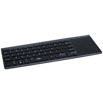 Mini Teclado Bluetooth Touchpad Oex Premium Tc503 Chumbo